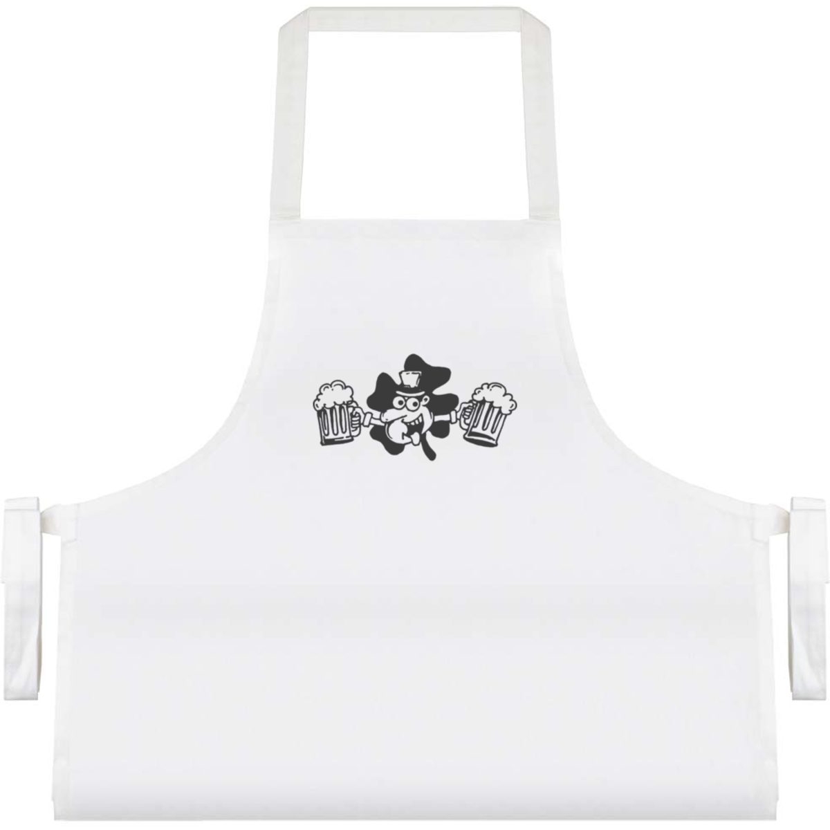 'Irish Man With Beers' Unisex Cooking Apron (AP00032058)