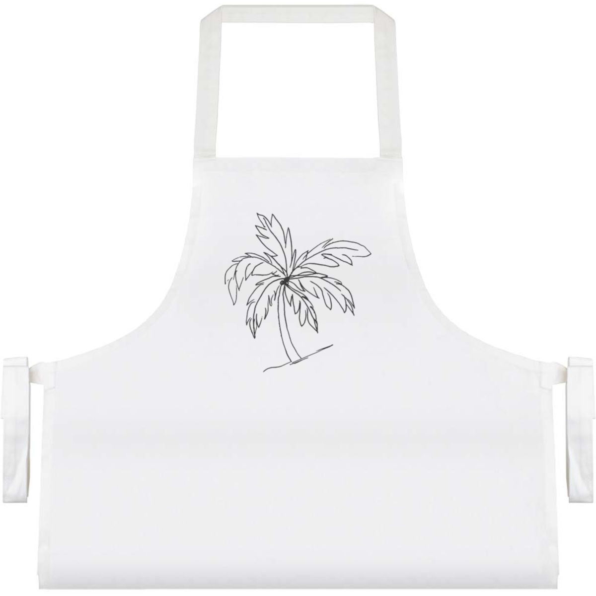 'Palm Tree' Unisex Cooking Apron (AP00033105)