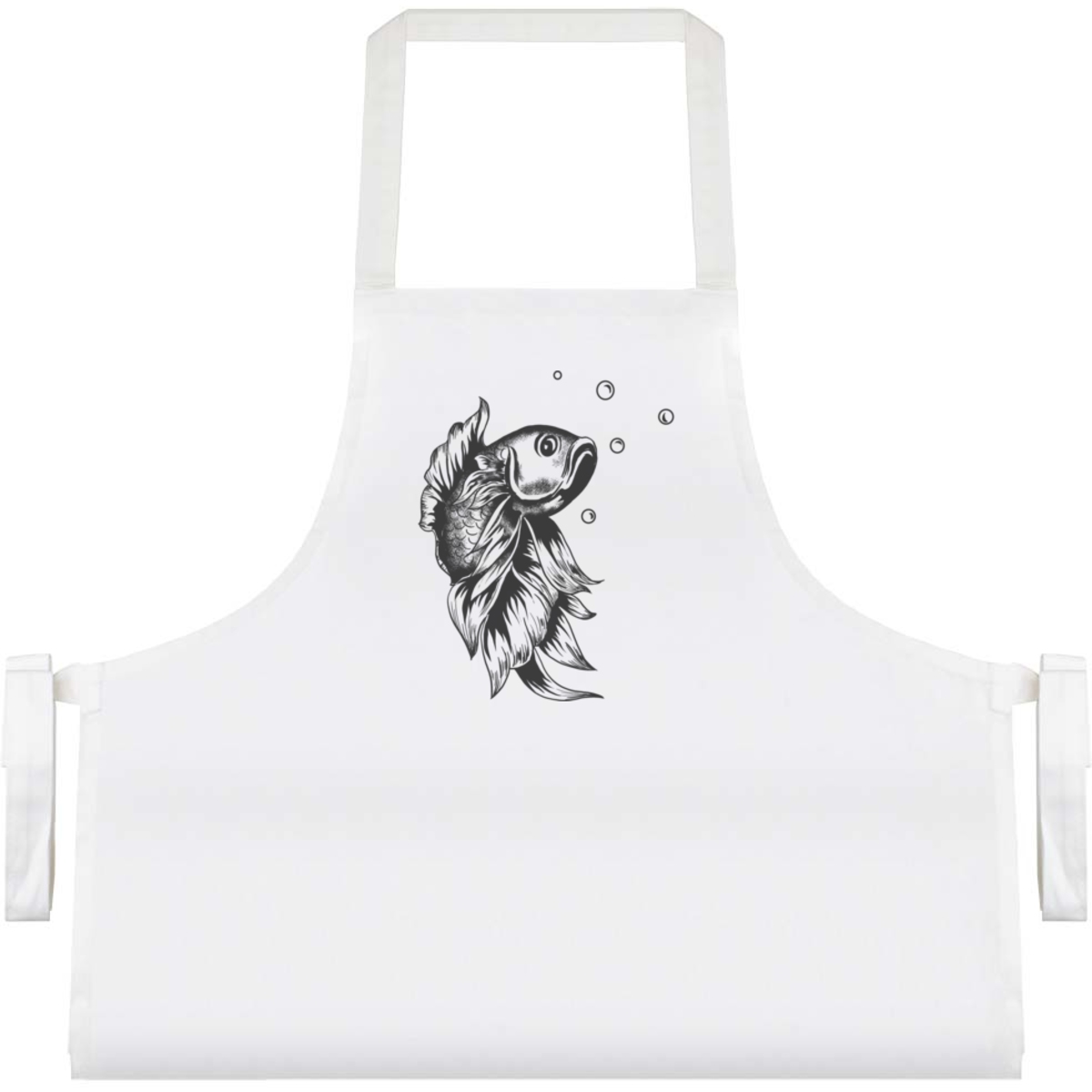 'Fish' Unisex Cooking Apron (AP00034090)
