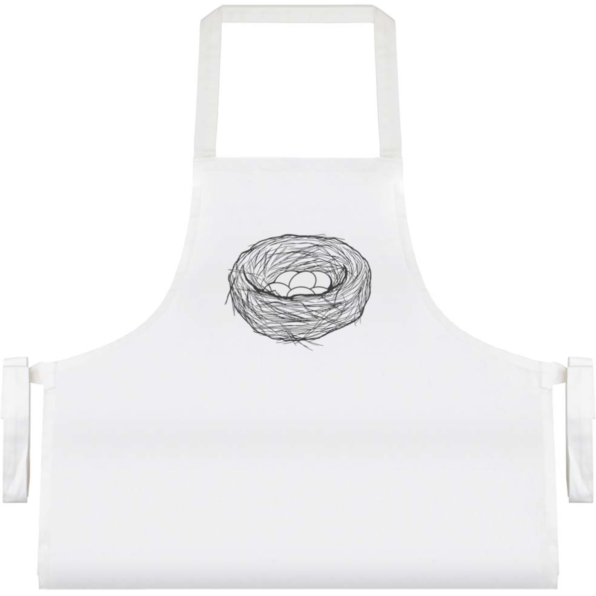 'Birds Nest & Eggs' Unisex Cooking Apron (AP00035711)