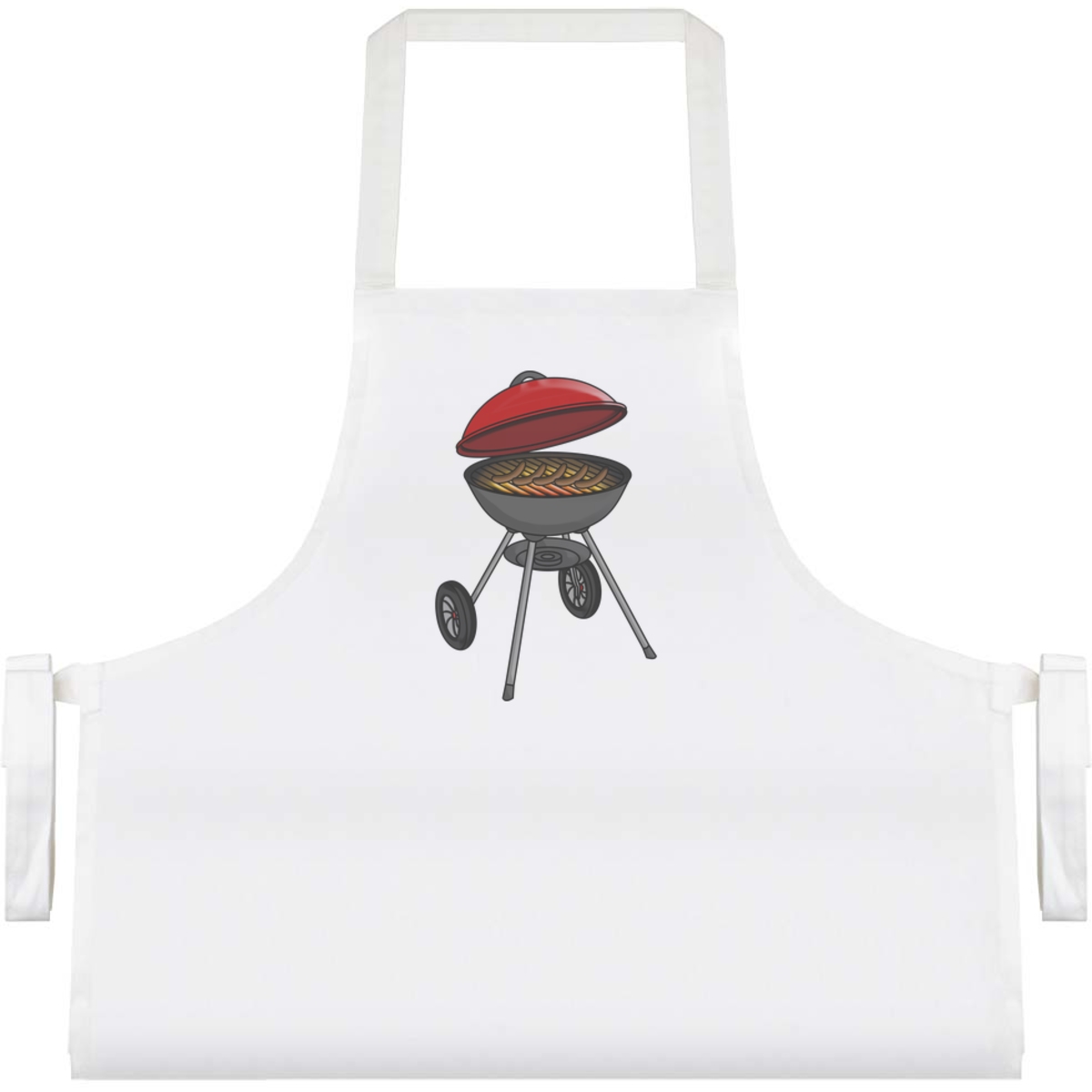 'Sausages On BBQ' Unisex Cooking Apron (AP00036381)