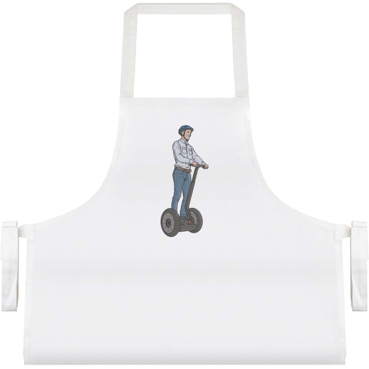 'Personal Transporter Man' Unisex Cooking Apron (AP00044278)