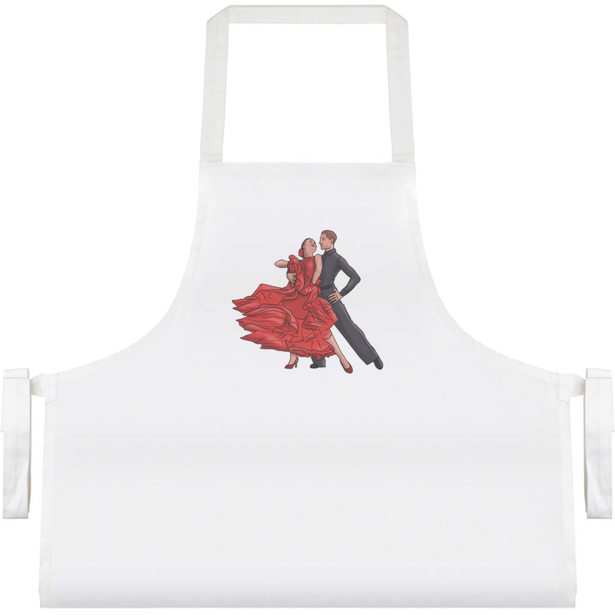 'Salsa Dancers' Unisex Cooking Apron (AP00044650)
