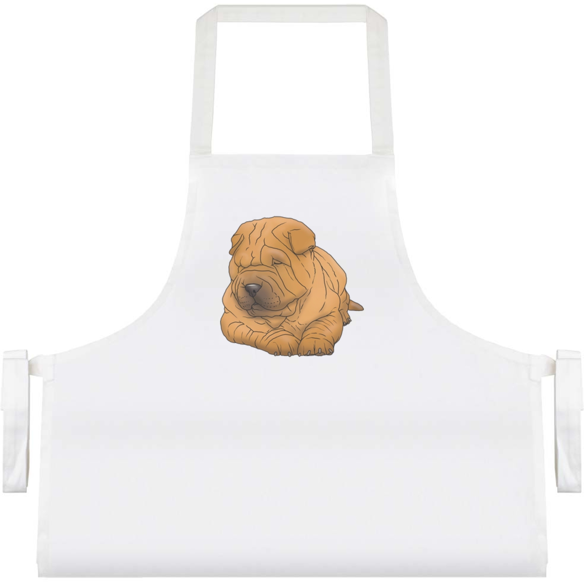 'Shar Pei' Unisex Cooking Apron (AP00045026)