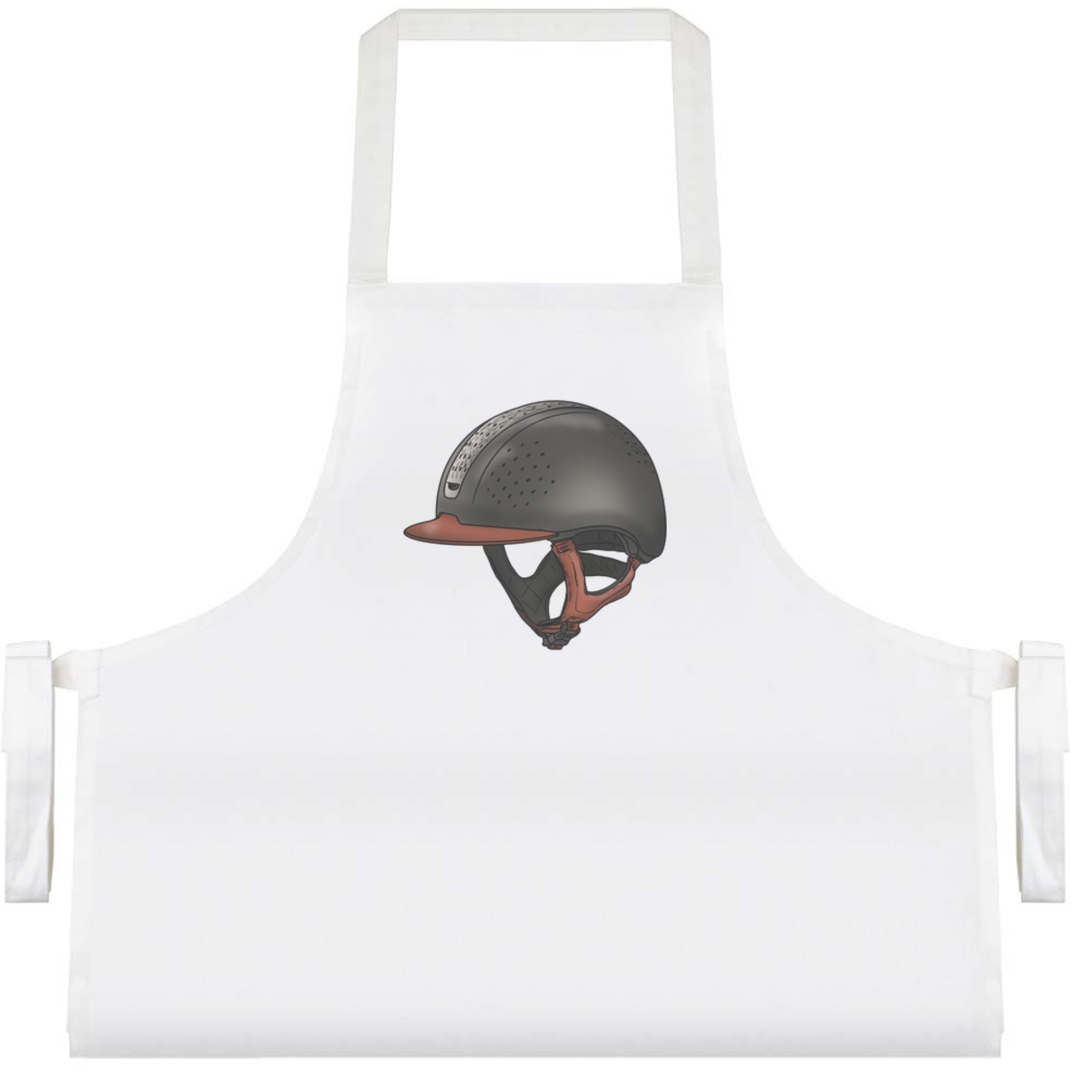 'Horse Riding Helmet' Unisex Cooking Apron (AP00045104)