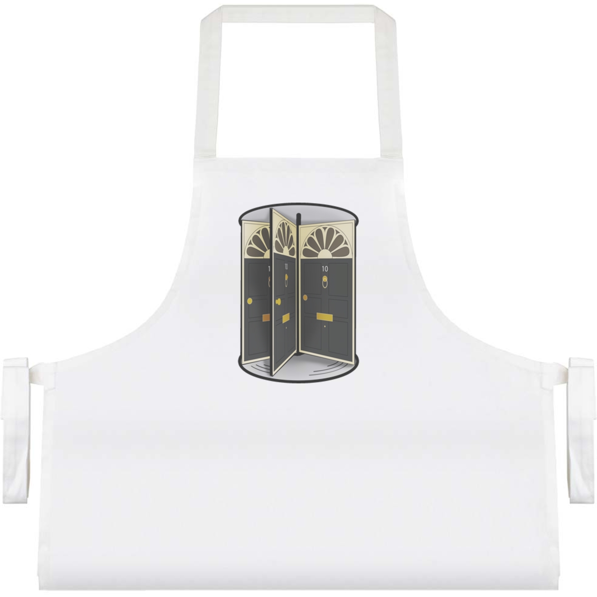 'Ten Downing Street Revolving Door' Unisex Cooking Apron (AP00046846)