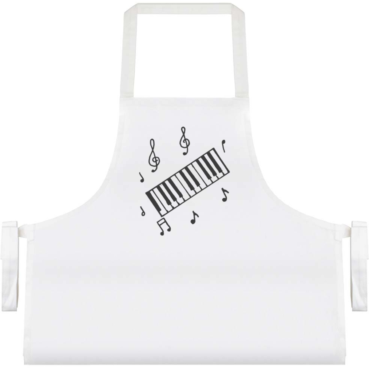 'Musical Keyboard' Unisex Cooking Apron (AP00050001)