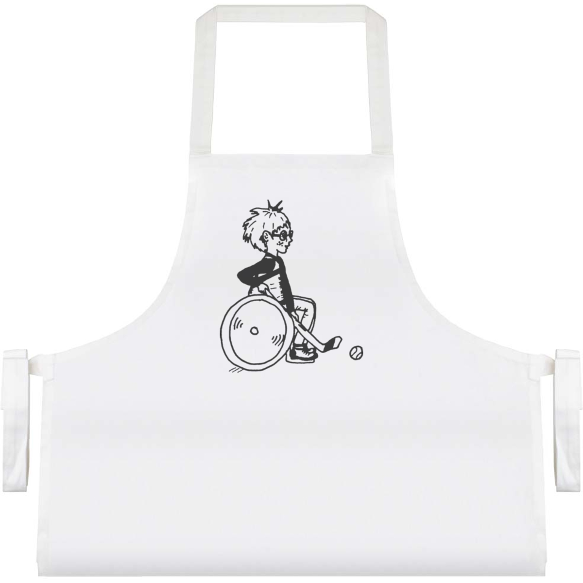 'Disabled Hockey Player' Unisex Cooking Apron (AP00052617)