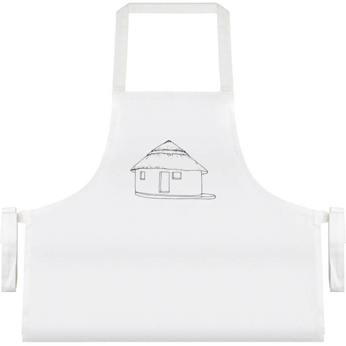 'African hut' Unisex Cooking Apron (AP00053423)