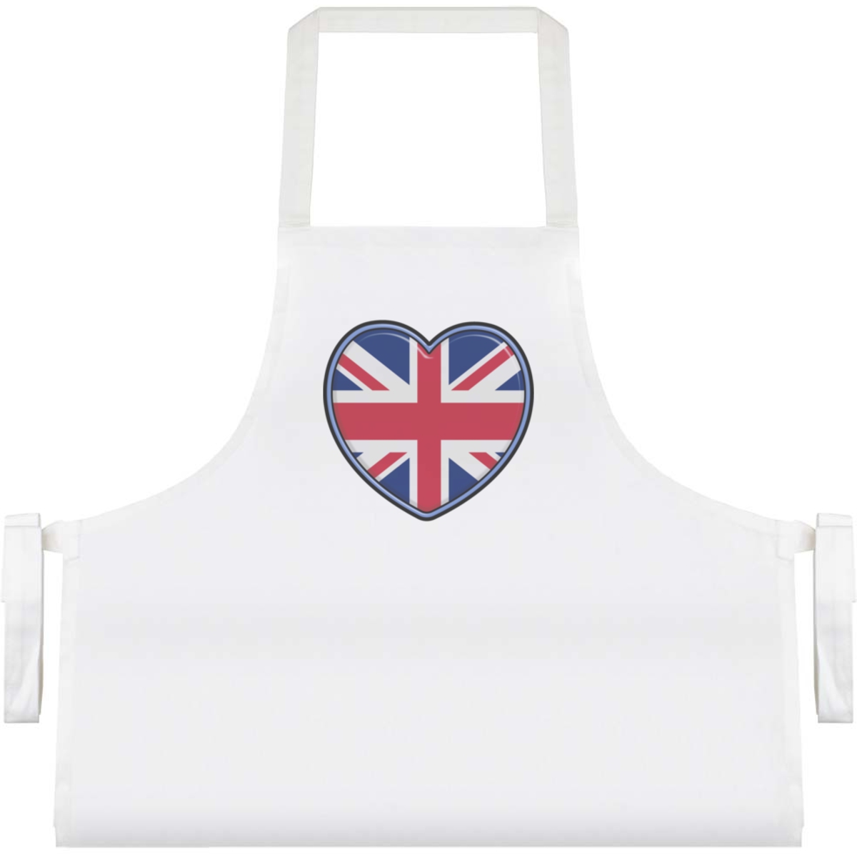 'United Kingdom Heart' Unisex Cooking Apron (AP00053509)