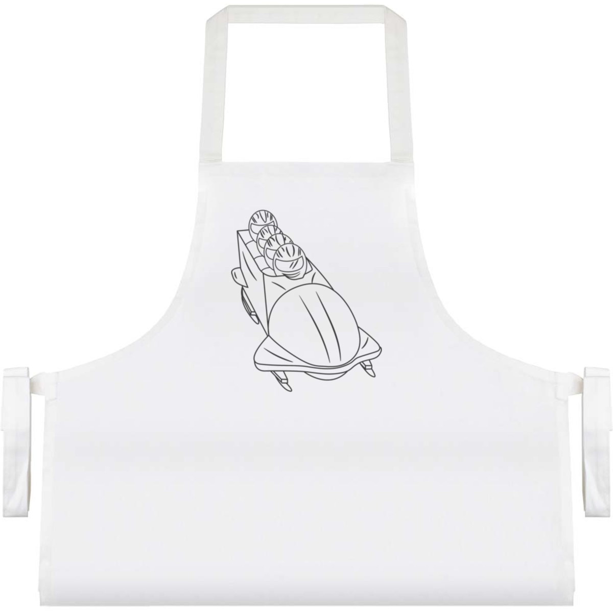 'Bobsled Team' Unisex Cooking Apron (AP00054569)