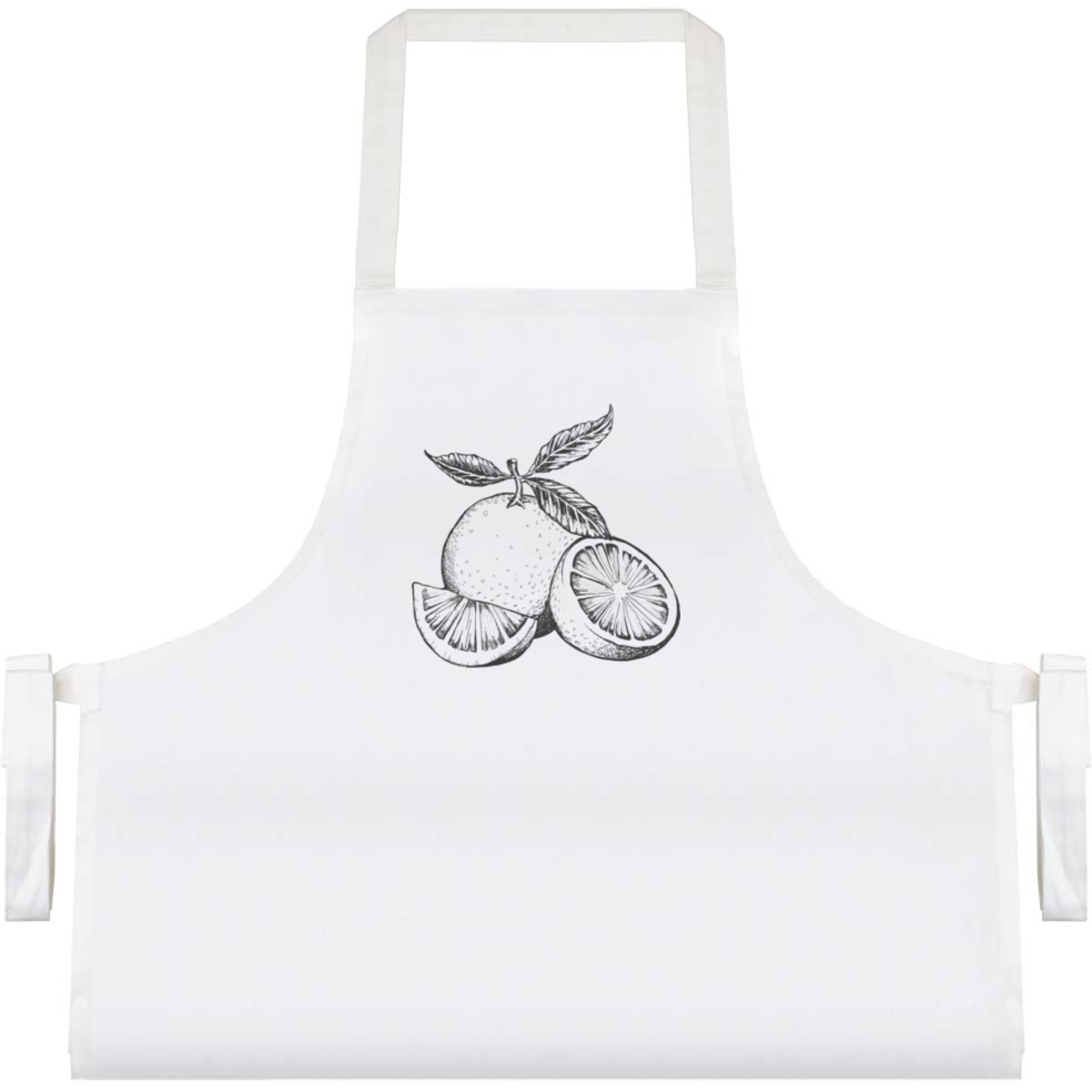 'Oranges' Unisex Cooking Apron (AP00055609)