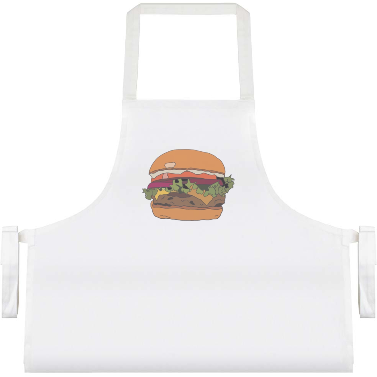 'Juicy Big Cheese Burger ' Unisex Cooking Apron (AP00055761)