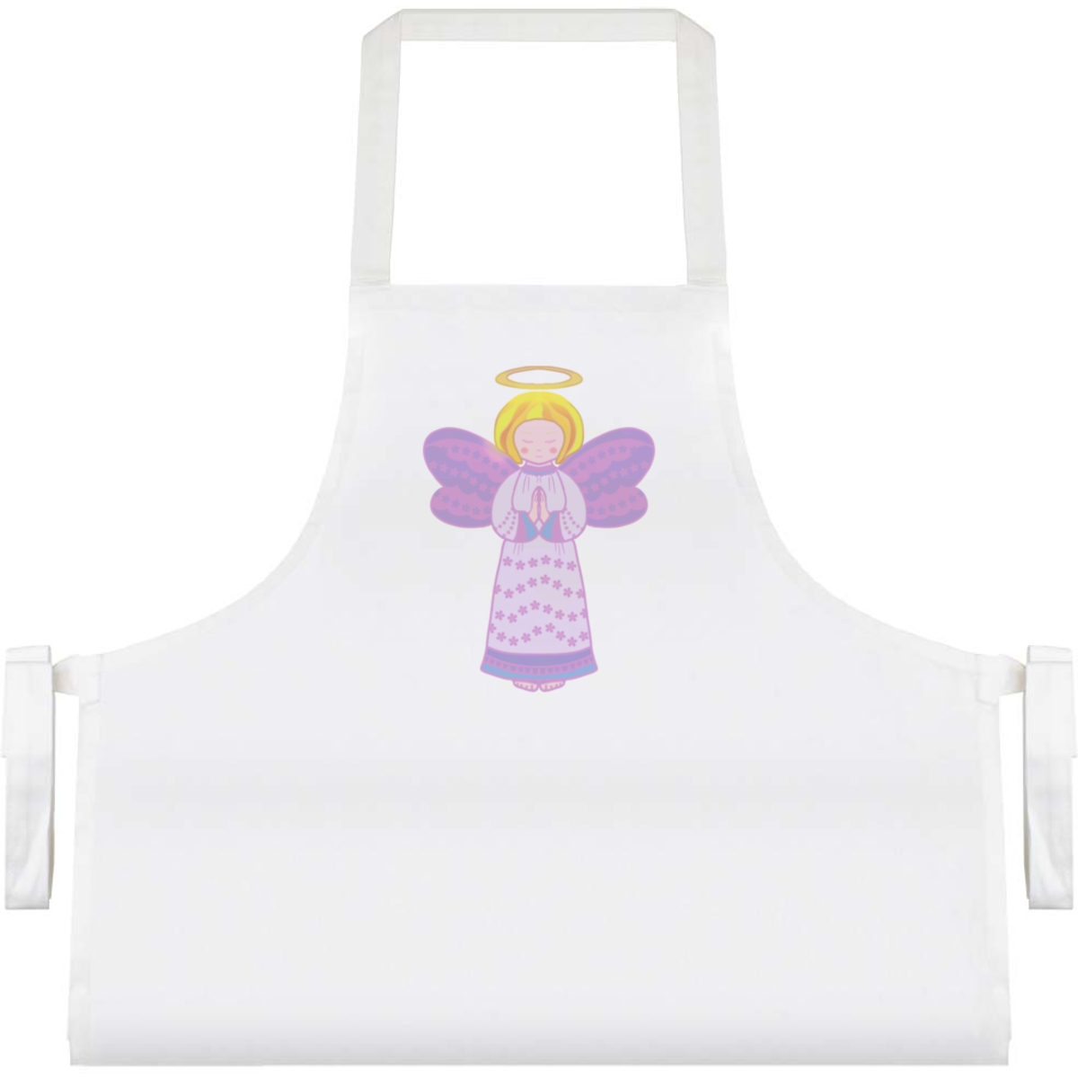 'Angel in Lilac' Unisex Cooking Apron (AP00056326)