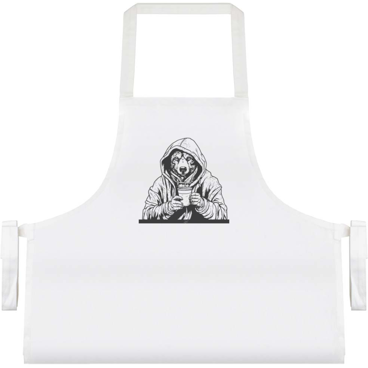 'dog in hoodie' Unisex Cooking Apron (AP00056832)