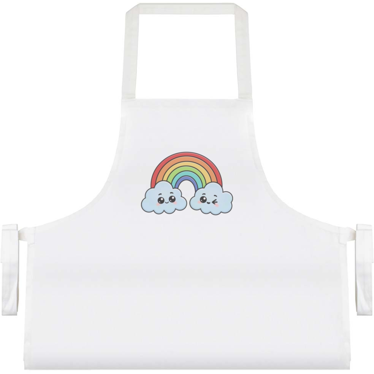 'Cute Rainbow Characters' Unisex Cooking Apron (AP00057502)