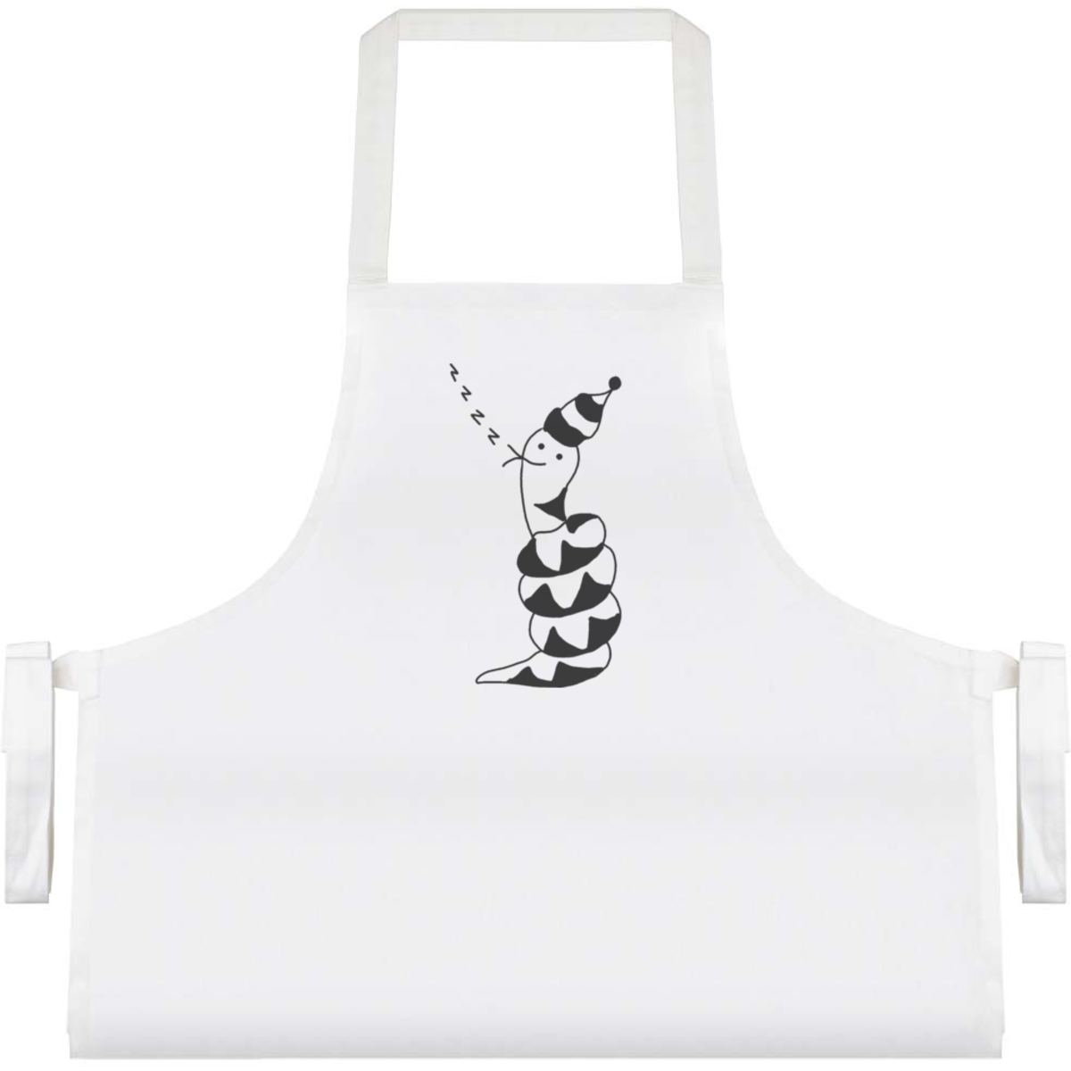 'Snake ready for bed' Unisex Cooking Apron (AP00057570)