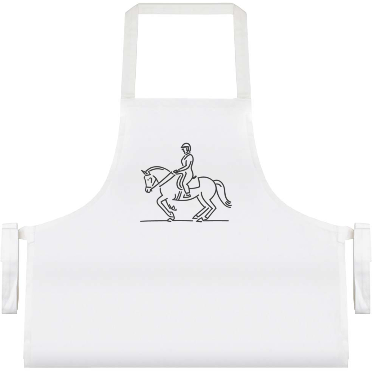 'Dressage Horse Rider' Unisex Cooking Apron (AP00062164)