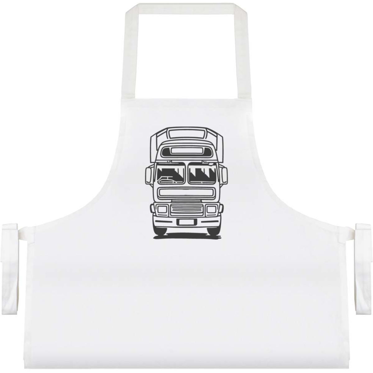 'Lorry On The Road' Unisex Cooking Apron (AP00062314)