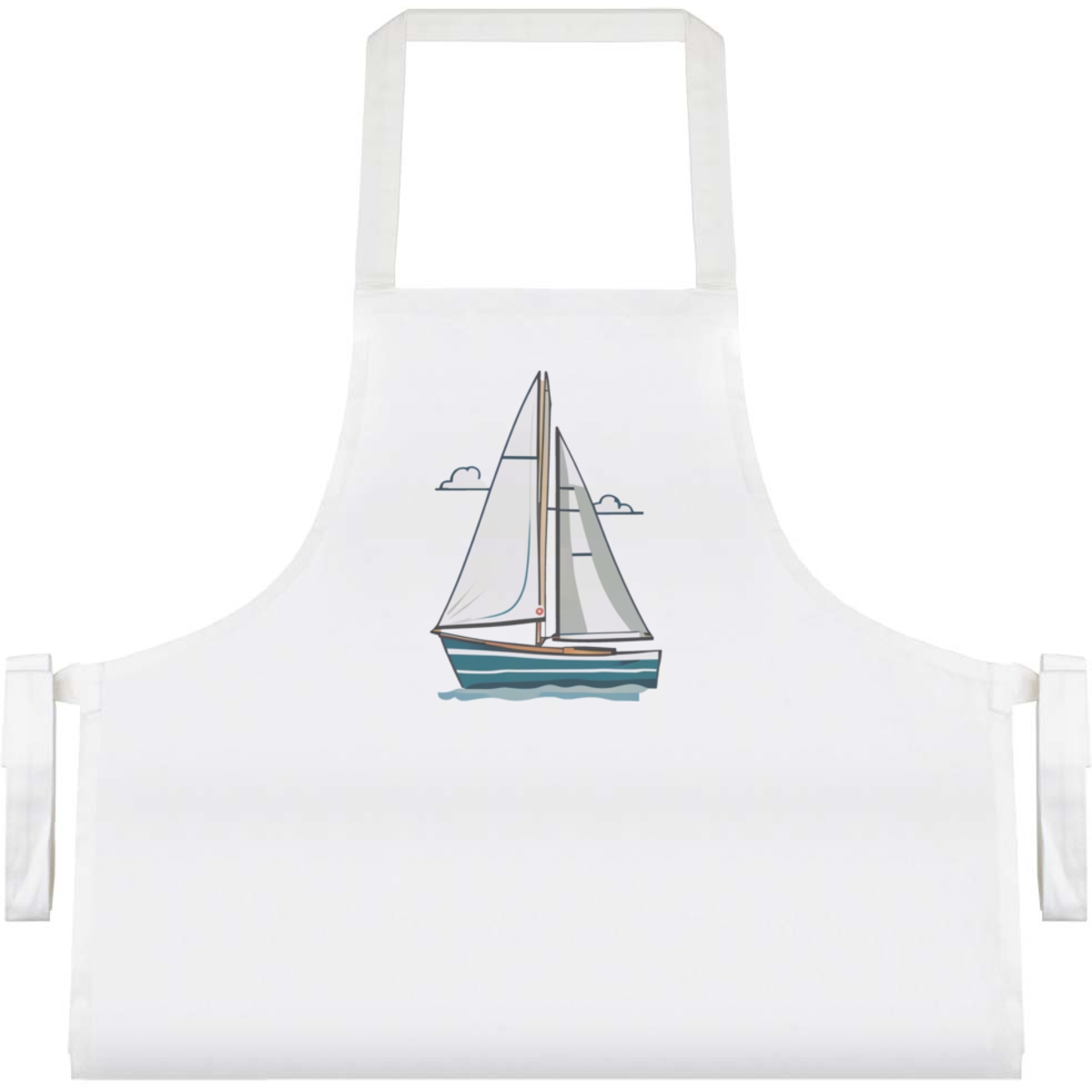 'Sailboat On The Water' Unisex Cooking Apron (AP00063073)
