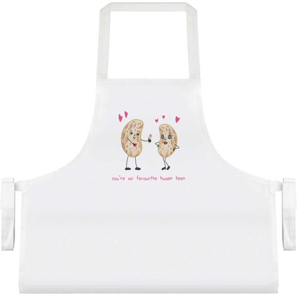 'You're My Favourite Human Bean' Unisex Cooking Apron (AP00063222)