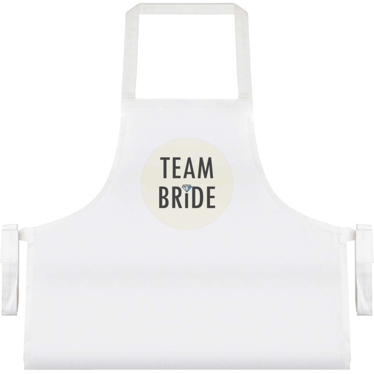 'Team bride' Unisex Cooking Apron (AP00065431)