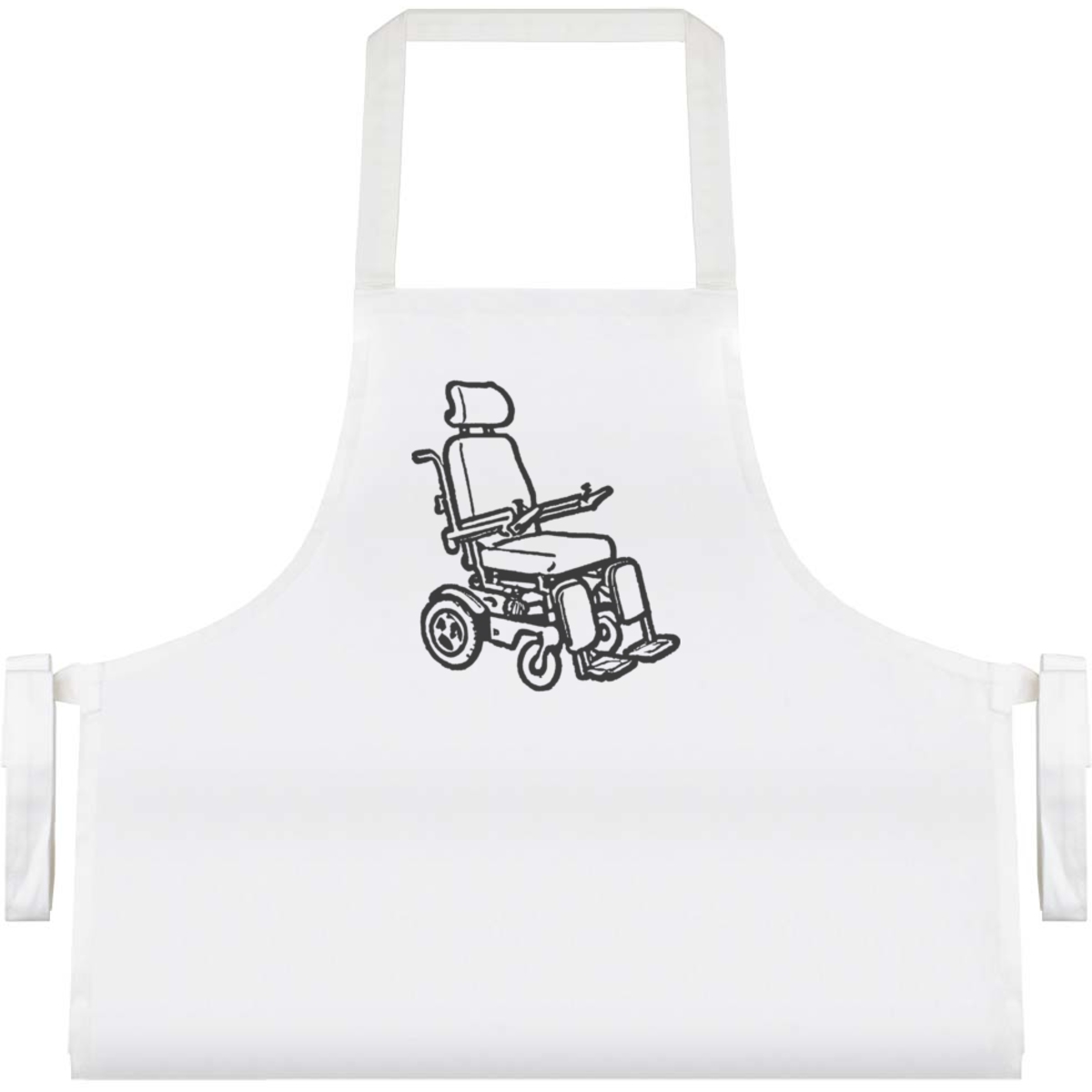 'Electric Wheelchair' Unisex Cooking Apron (AP00066050)