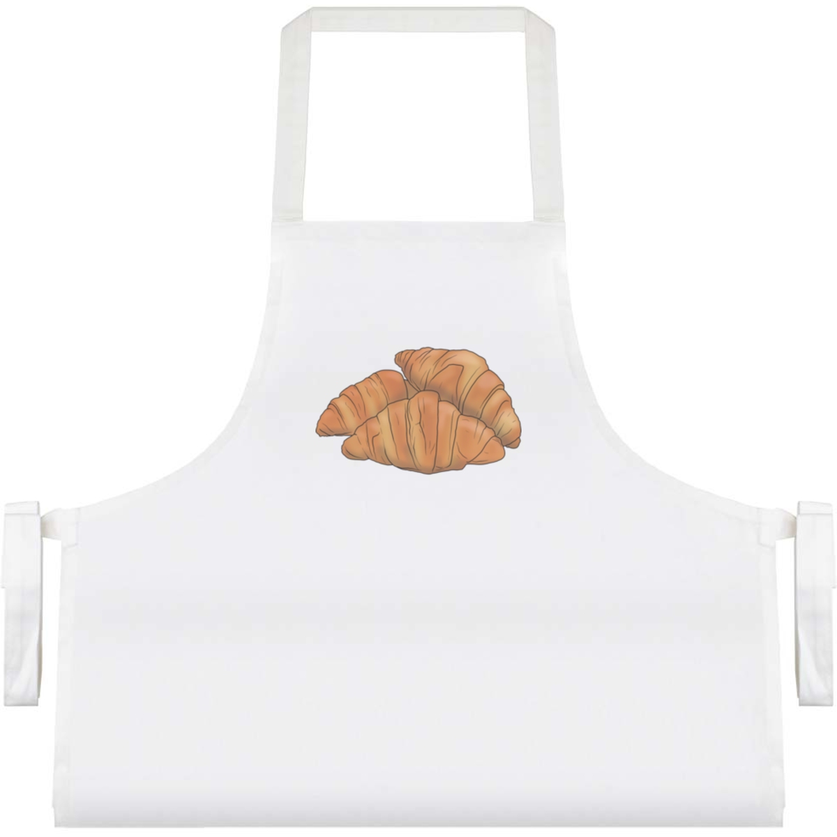 'Croissant Pastries' Unisex Cooking Apron (AP00066510)