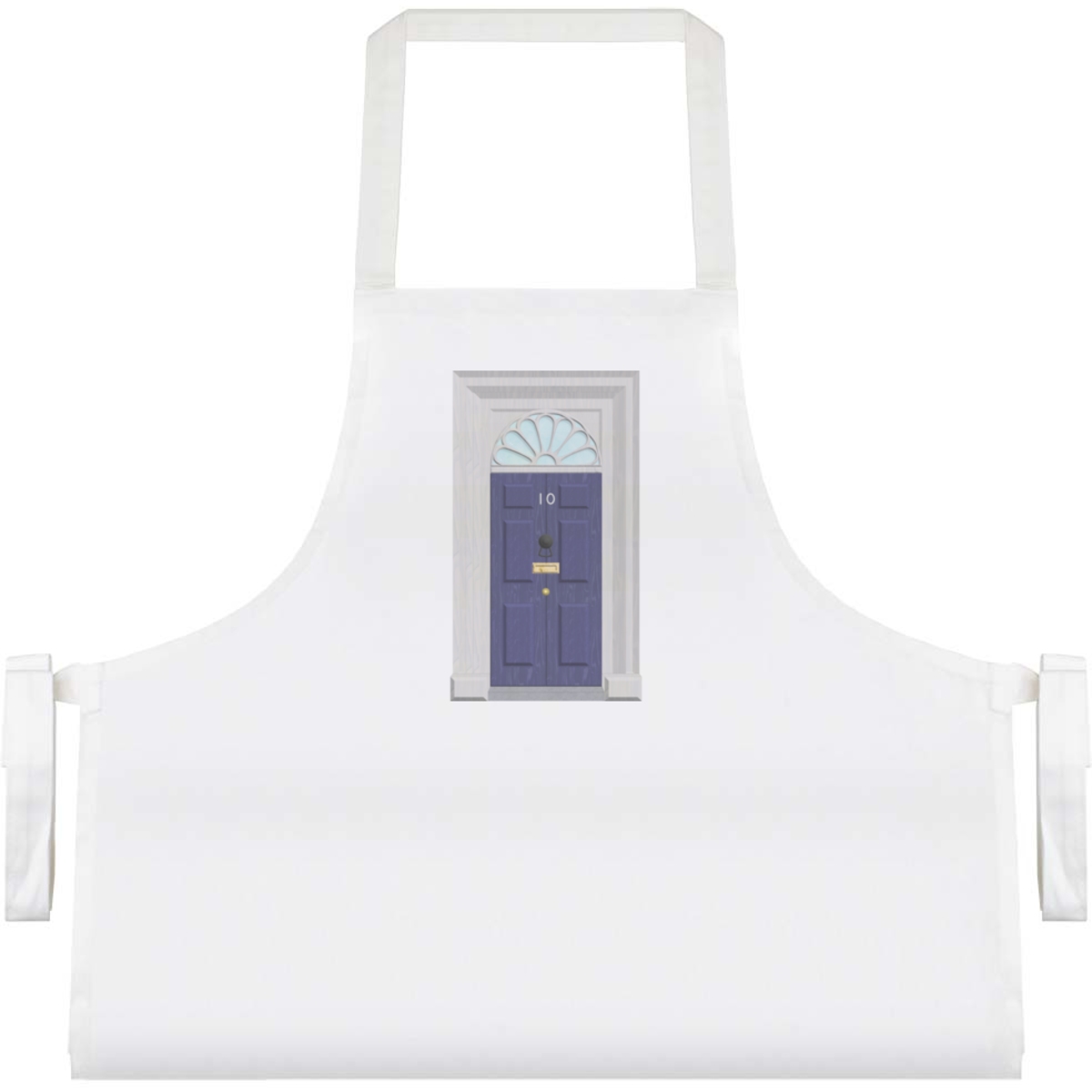 'No. 10 Downing Street Door' Unisex Cooking Apron (AP00067462)