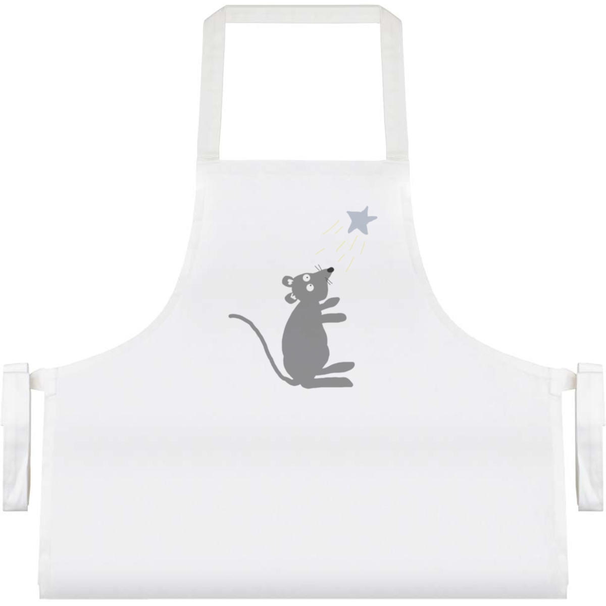 'Mouse Watching A Shooting Star' Unisex Cooking Apron (AP00067565)