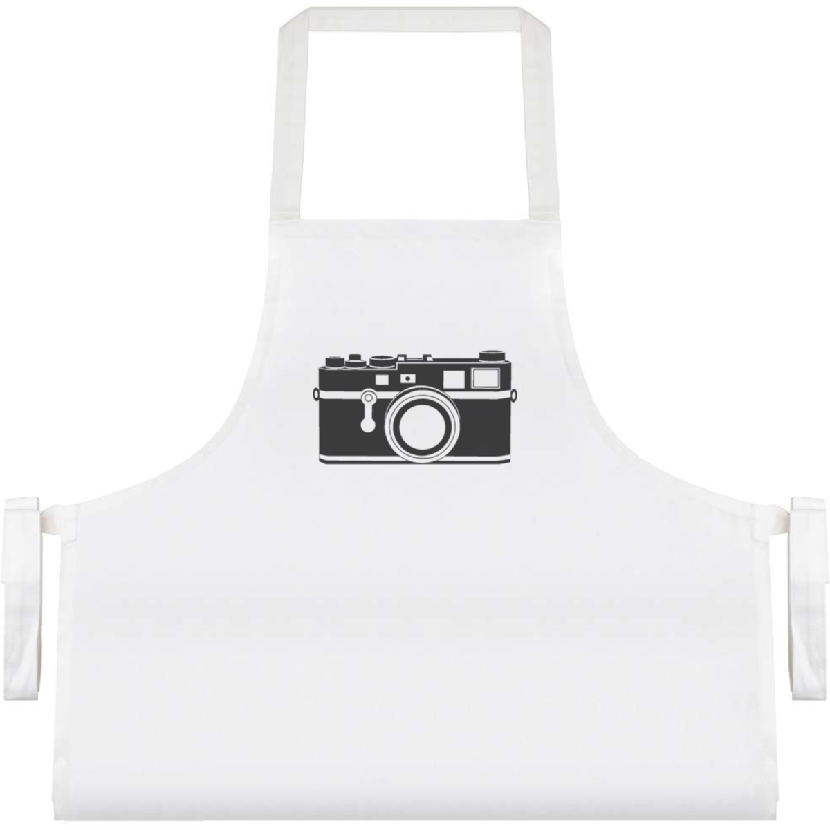 'Vintage Camera' Unisex Cooking Apron - White - Unisex Kitchen Bib for Baking, Barbecues, Crafts and Gifts (AP00067824)