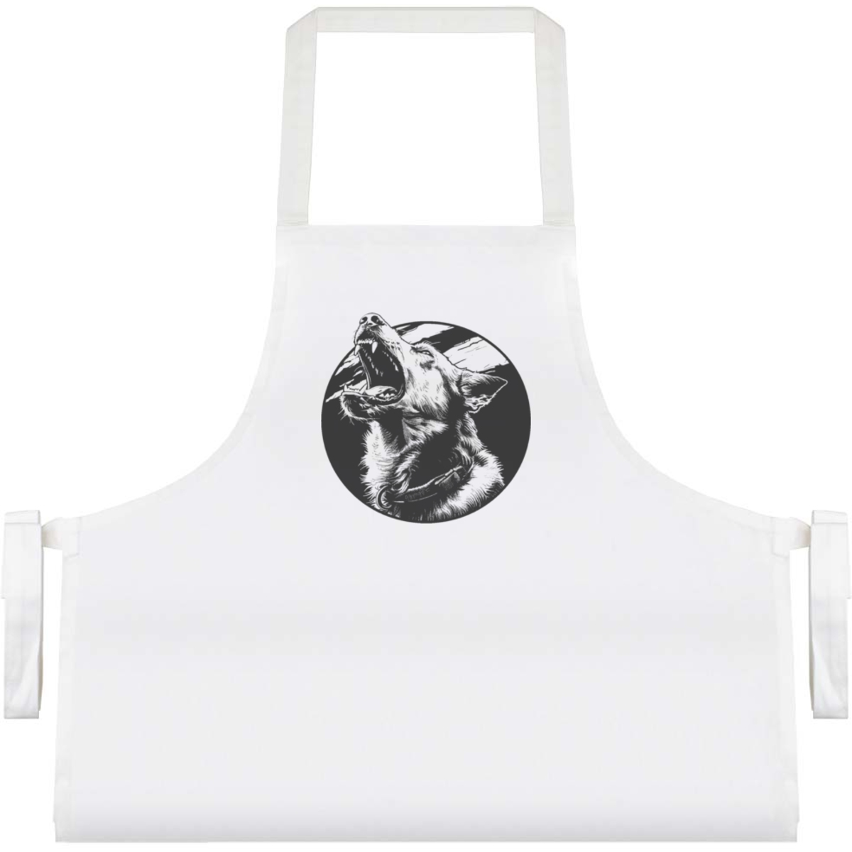'Dog Barking ' Unisex Cooking Apron (AP00067884)