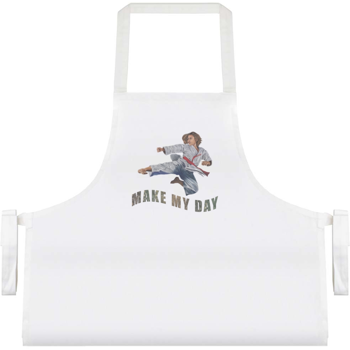 'Aerial Strike Martial Arts Prodigy' Unisex Cooking Apron (AP00068120)
