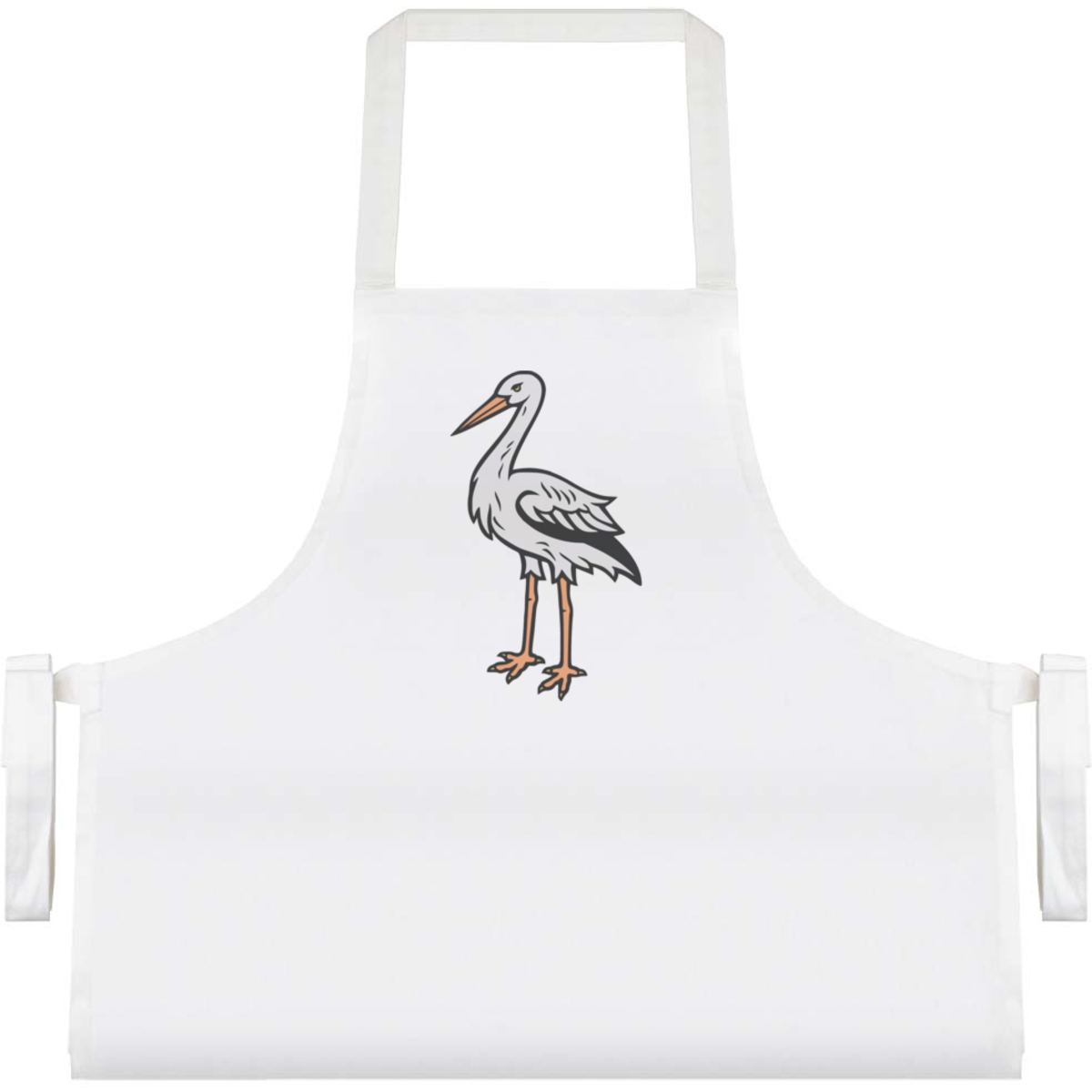 'Bird Stork ' Unisex Cooking Apron (AP00068240)