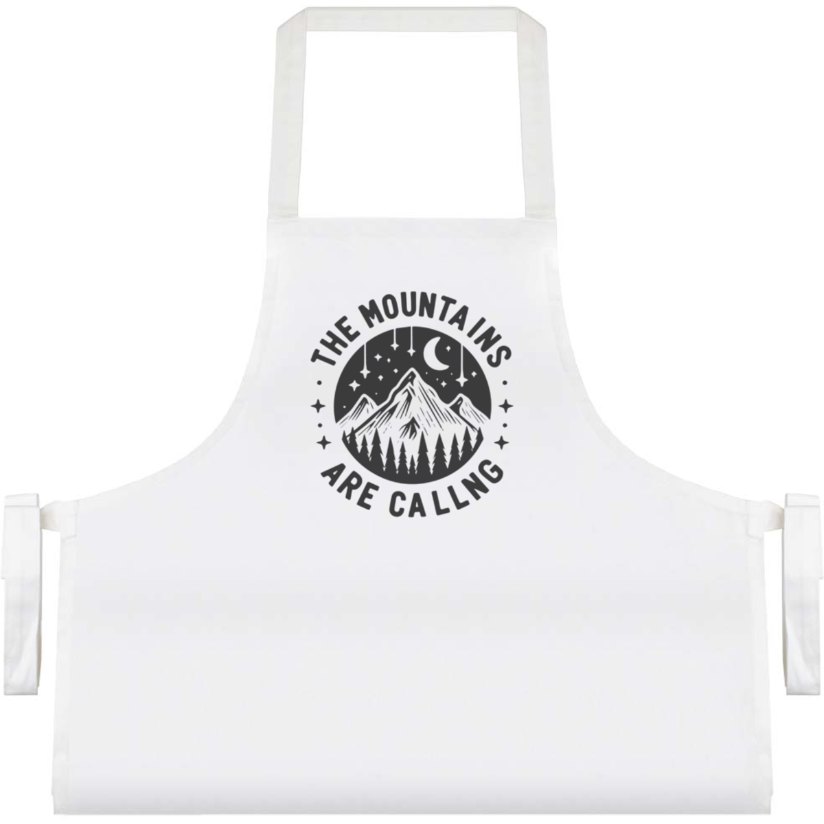 'Mountains Are Calling' Unisex Cooking Apron (AP00068900)