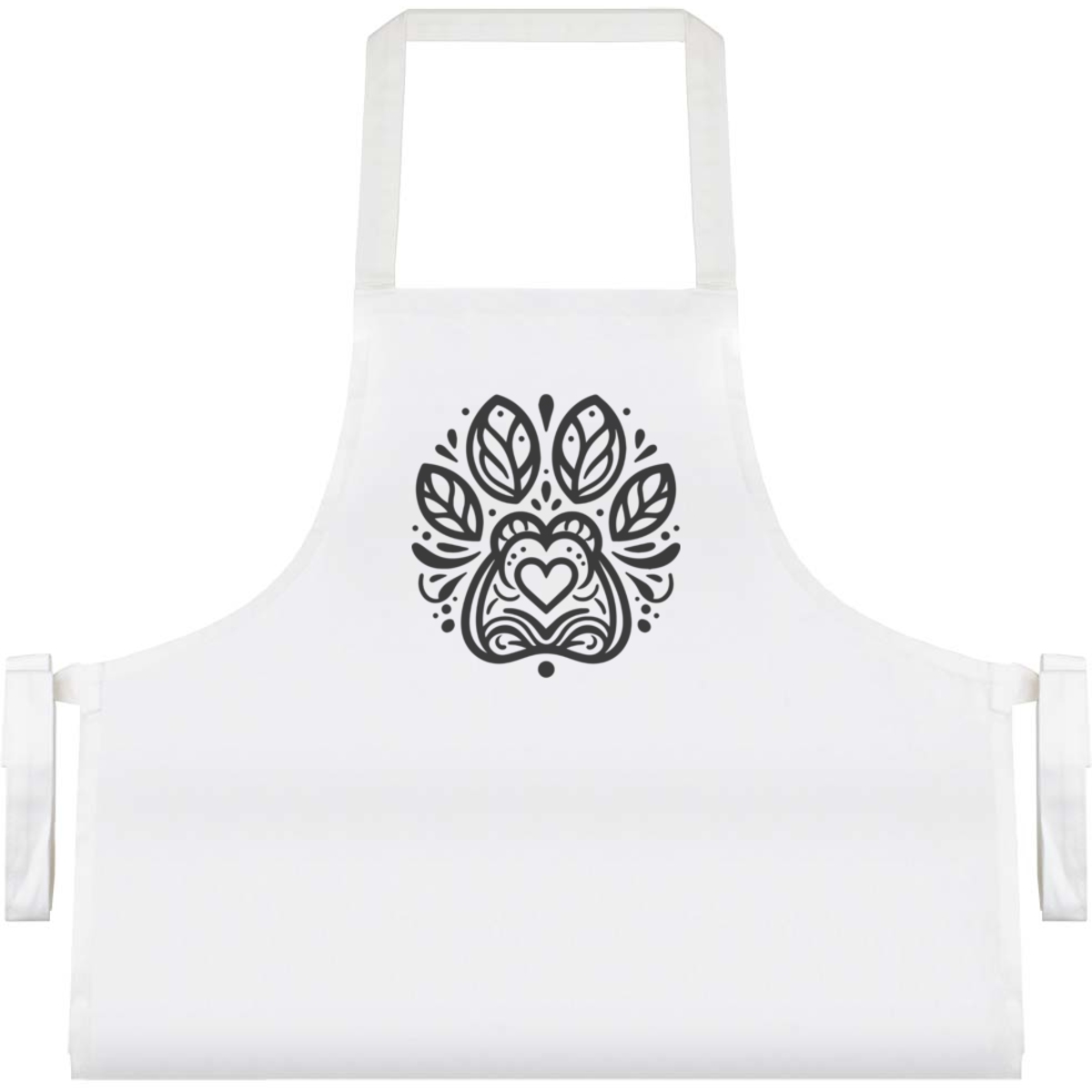 'Paw Print' Unisex Cooking Apron (AP00068902)