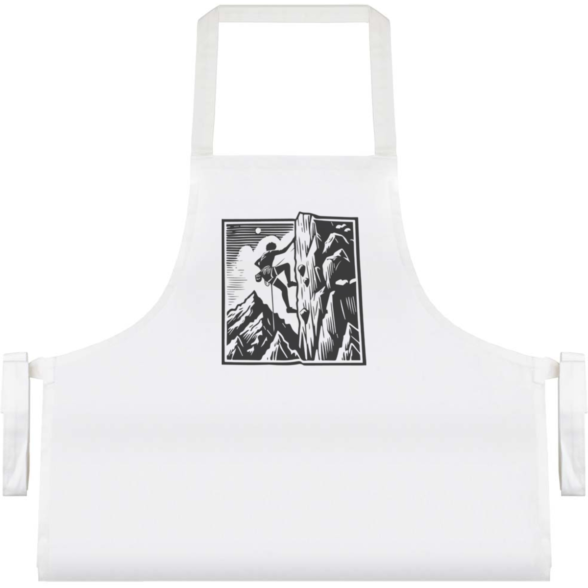 'Mountain Rock Climbing' Unisex Cooking Apron (AP00068920)