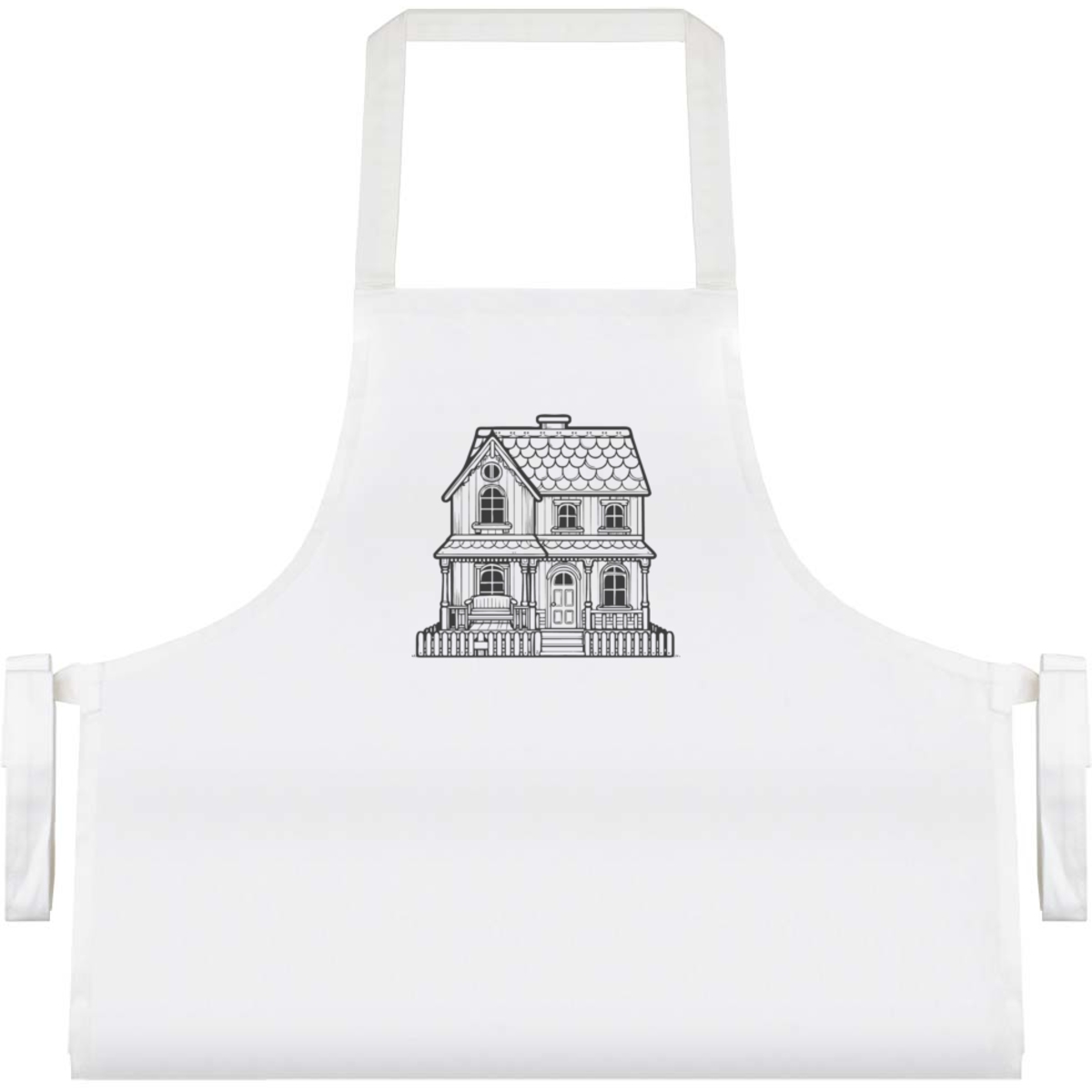 'Cute Dolls House' Unisex Cooking Apron (AP00072795)