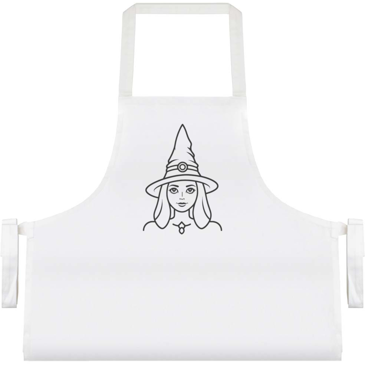 'Witch Hat' Unisex Cooking Apron (AP00073176)