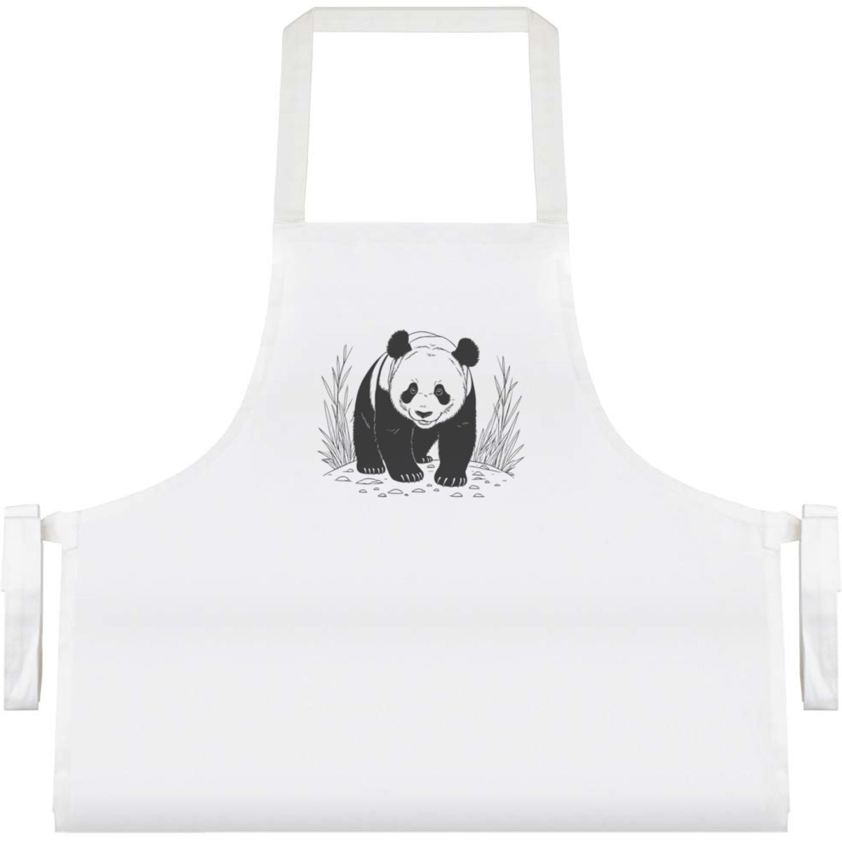 'Giant Panda' Unisex Cooking Apron (AP00073450)