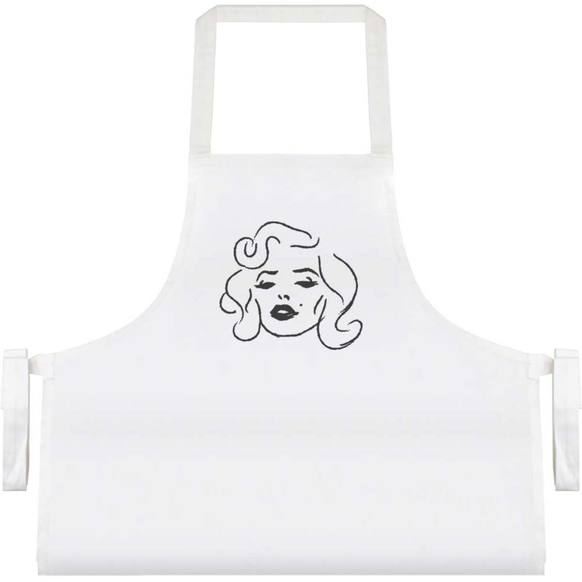 'Woman Face' Unisex Cooking Apron (AP00074015)