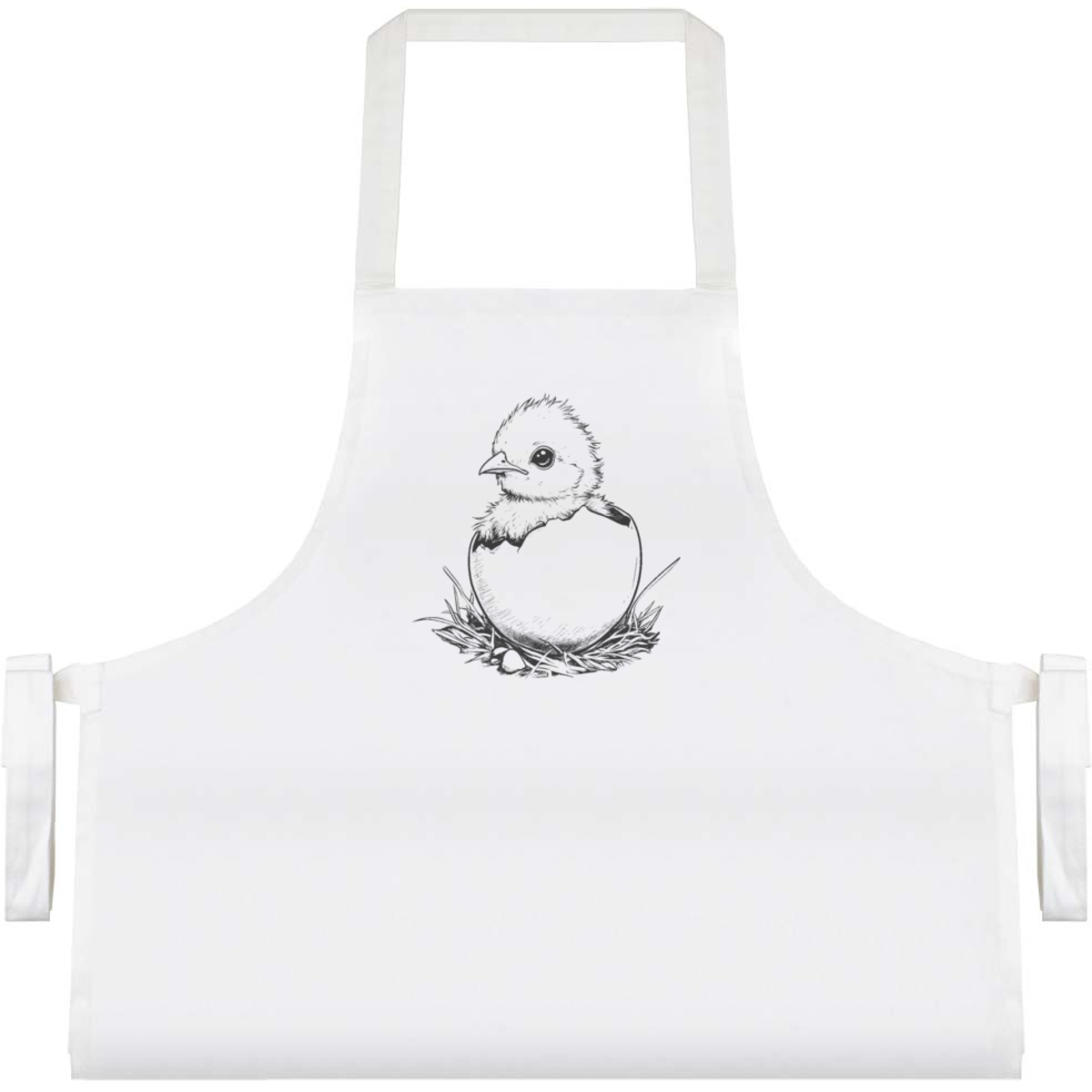 'Baby Chick Coming Out of Egg' Unisex Cooking Apron (AP00078594)