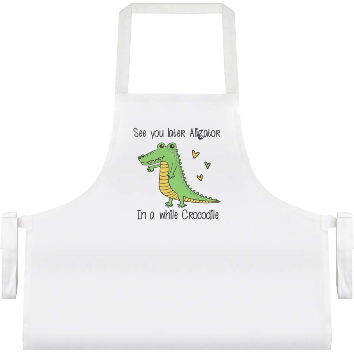 'See You Later Aligator' Unisex Cooking Apron (AP00078995)
