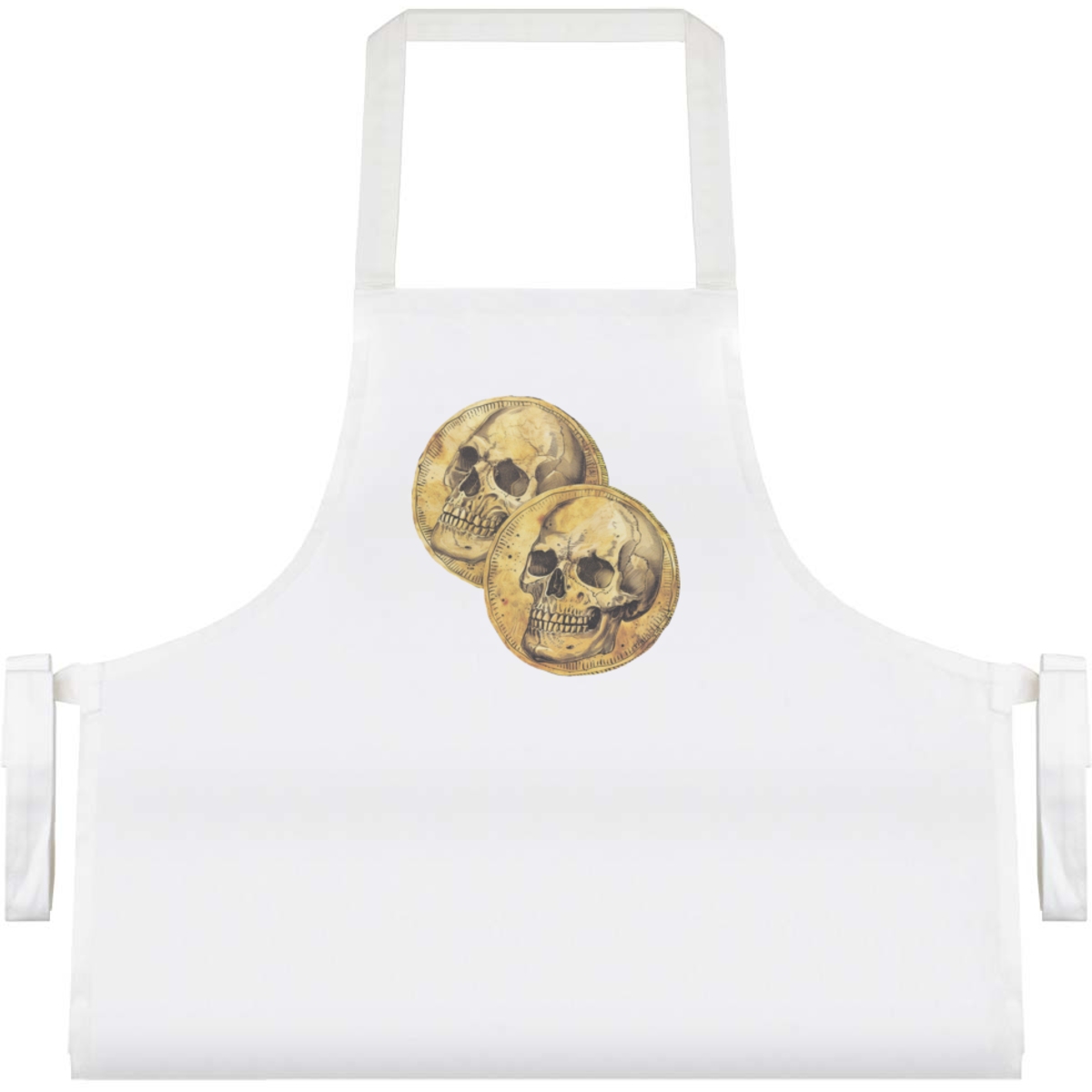 'Pirate Gold Coins' Unisex Cooking Apron (AP00079375)