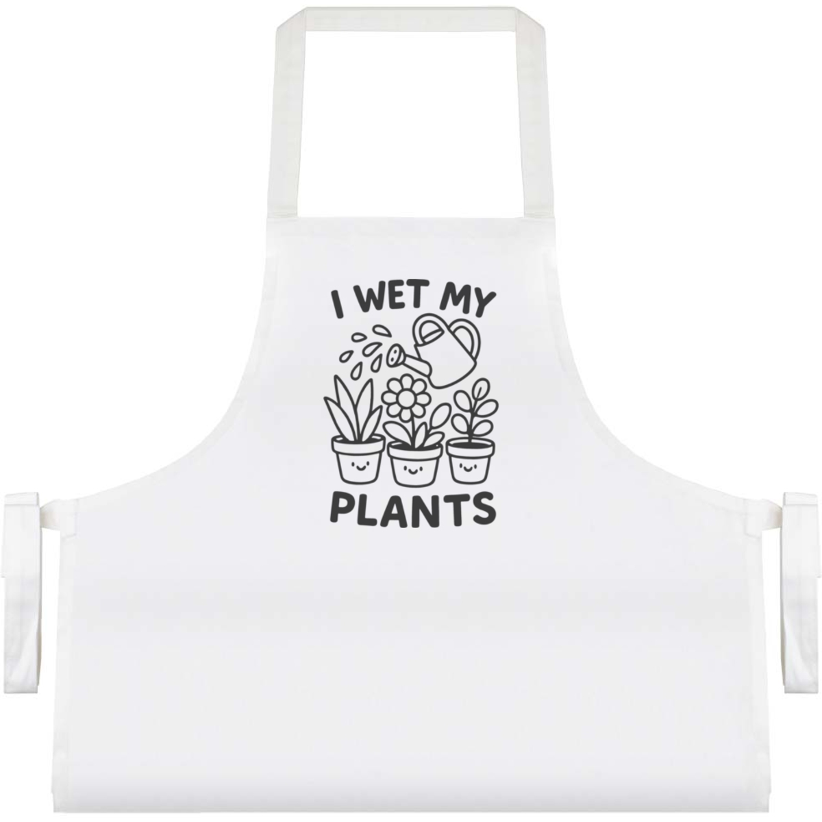 'I Wet My Plants' Unisex Cooking Apron (AP00080957)