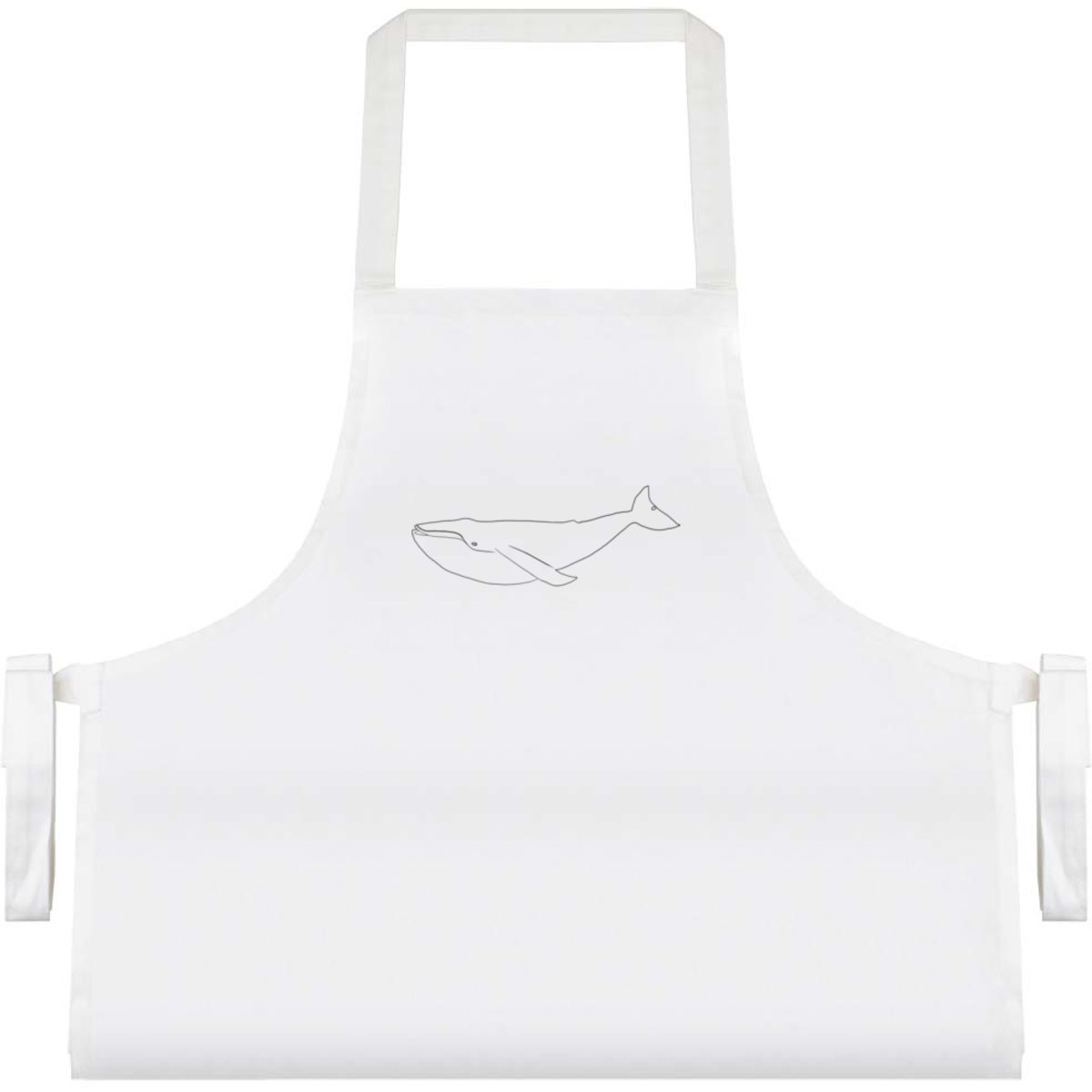 'Swimming Whale' Unisex Cooking Apron (AP00084673)