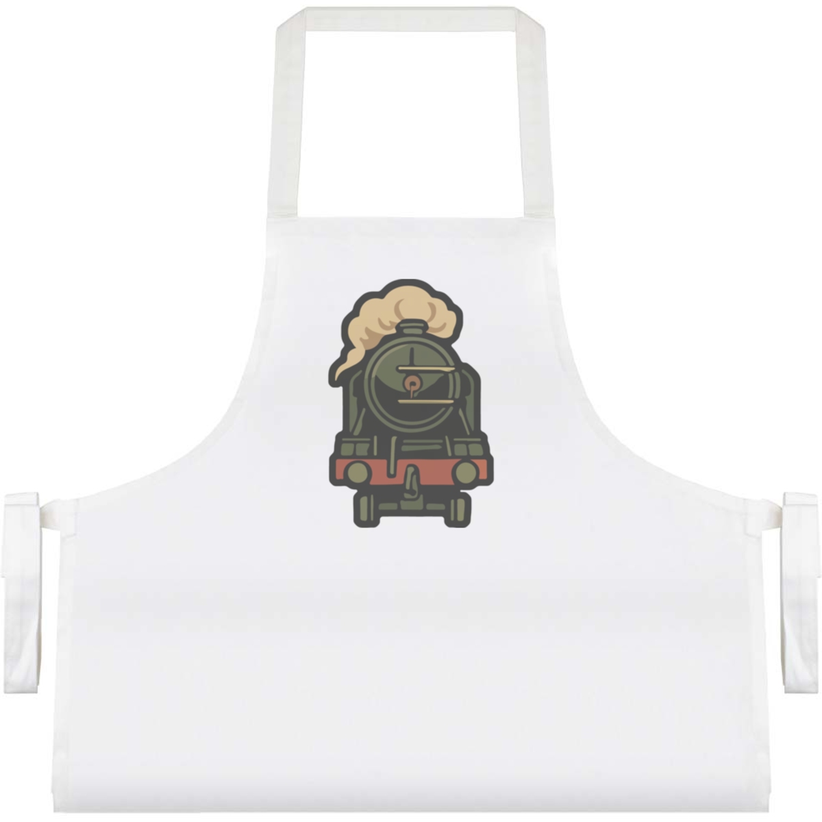 'Classic Steam Train' Unisex Cooking Apron (AP00085255)