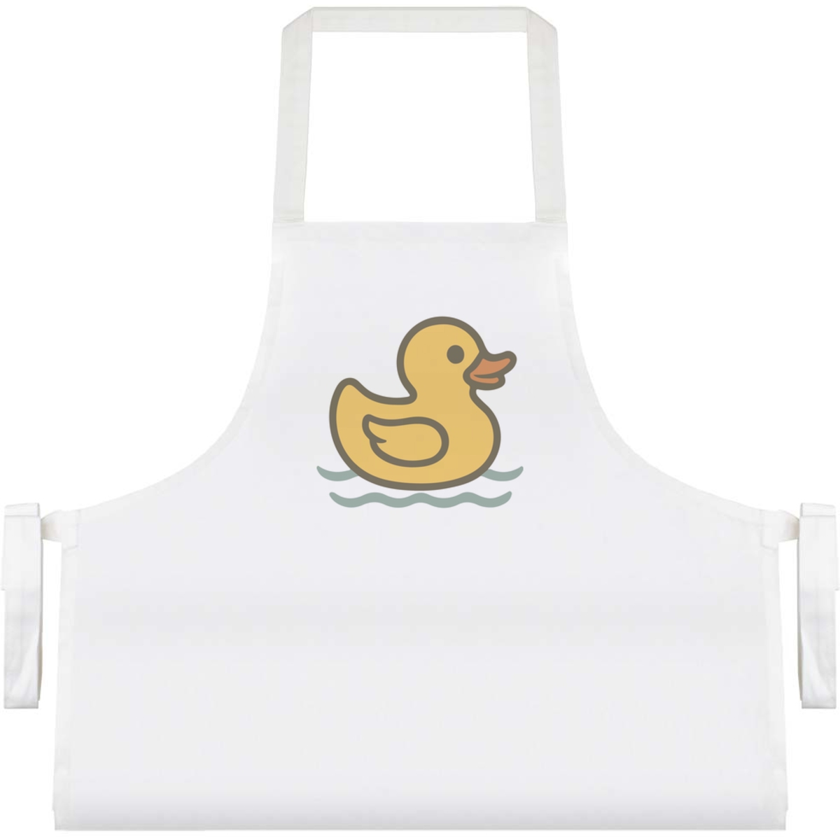 'Bath Toy Duck' Unisex Cooking Apron (AP00085299)