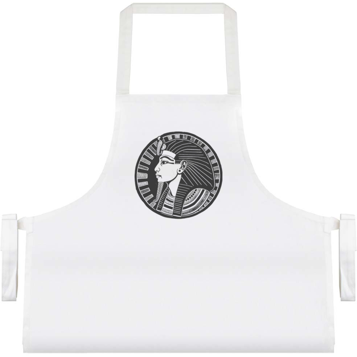 'Pharoah Side View Portrait' Unisex Cooking Apron (AP00086364)