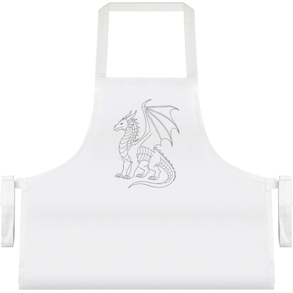 'Dragon' Unisex Cooking Apron (AP00086669)